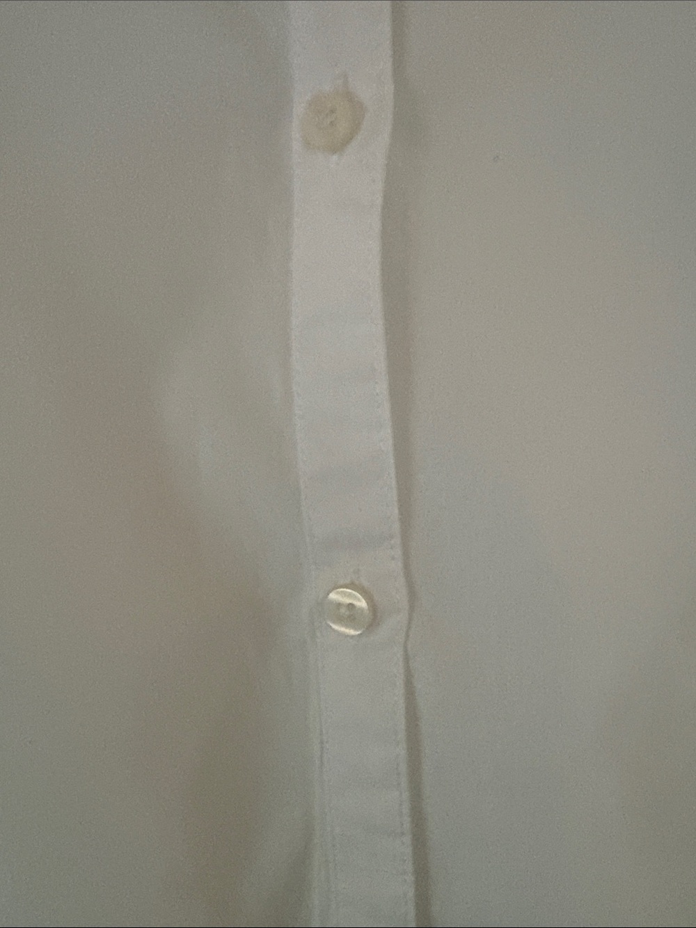 GAP White Short Sleeve Button-Down Blouse - Picture 6 of 10